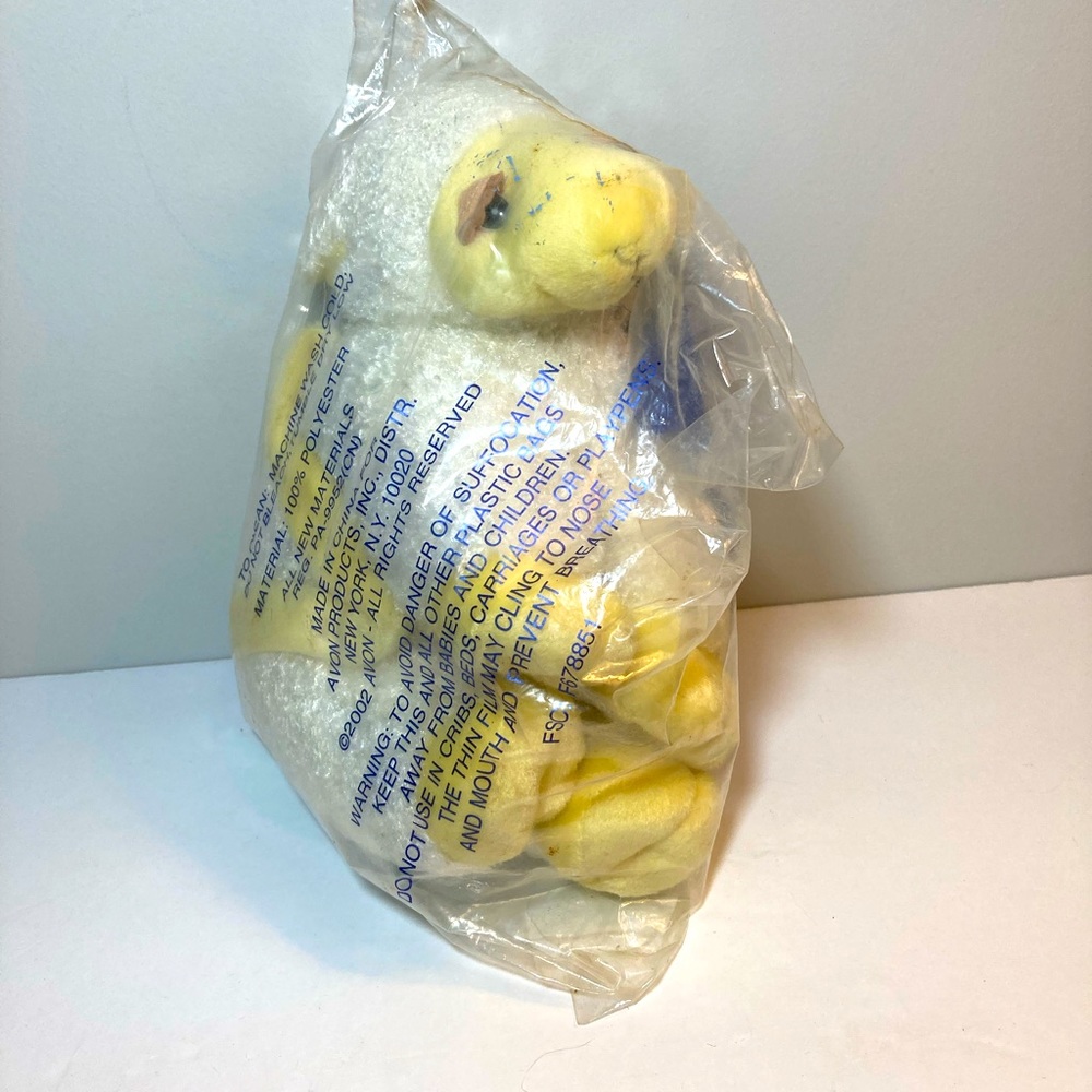 Plush lamb kiddy bag
